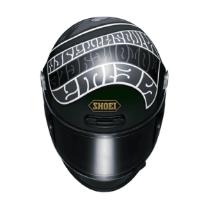 SHOEI Glamster HEIWA MOTORCYCLE Full-Face 全罩 復古 樂高帽 正面