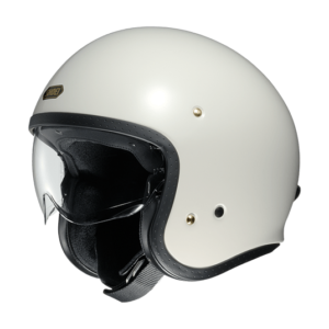 SHOEI J・O OFF WHITE 米白 JET HELMET 3/4 復古 半罩