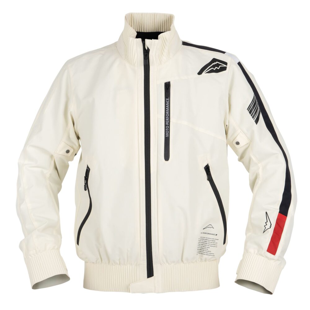 K-2420 LATEST BLOUSON 白 正